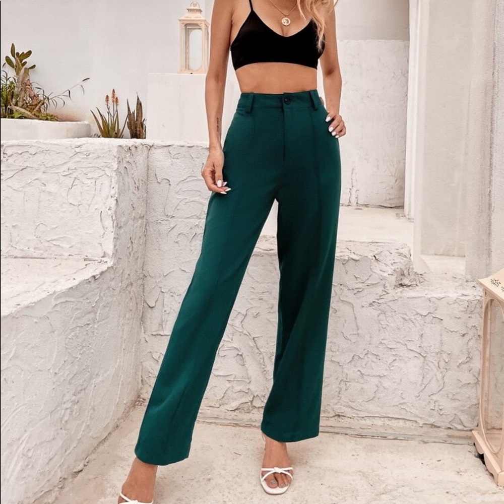 Topshop Forest green color pants size US 4